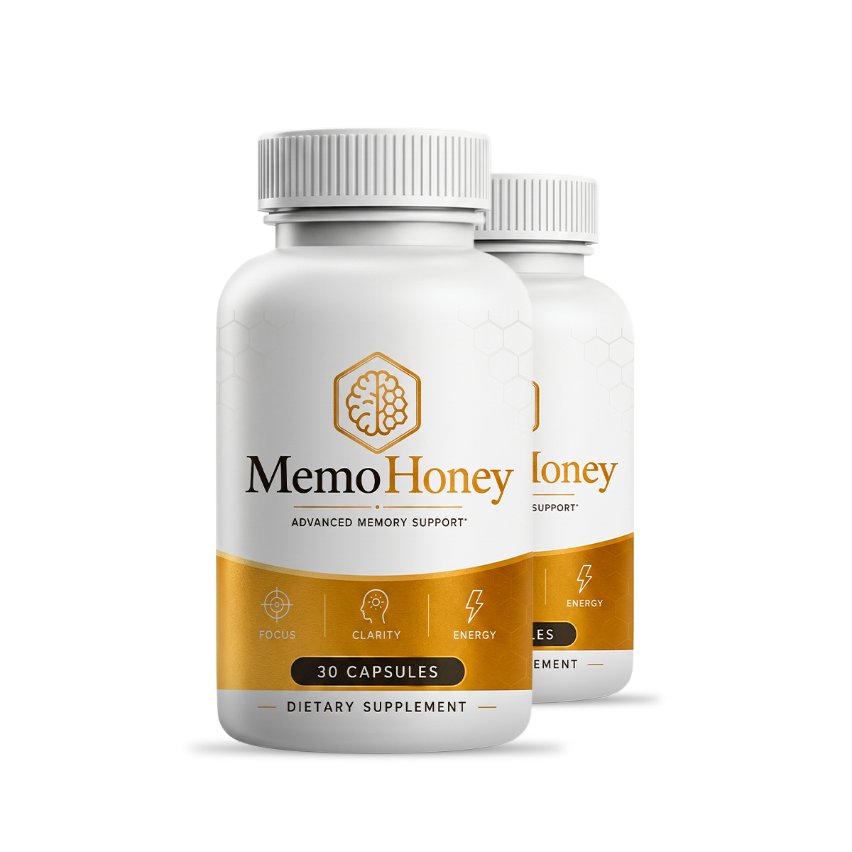MemoHoney 2-bottle package