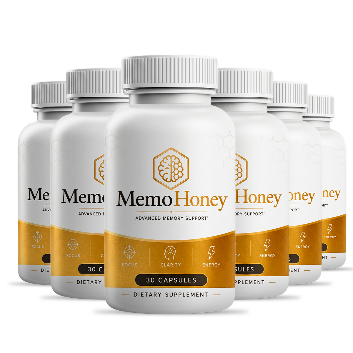 MemoHoney 6-bottle package