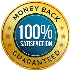 60-day money-back guarantee seal